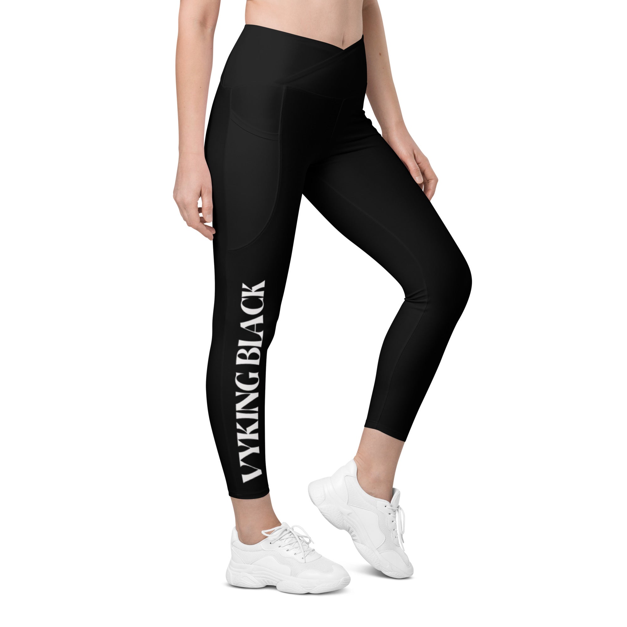 Exp Realty Crossover Leggings With Pockets, Exp Realty Leggings, Exp Yoga  Pants, Exp Athletic Leggings 
